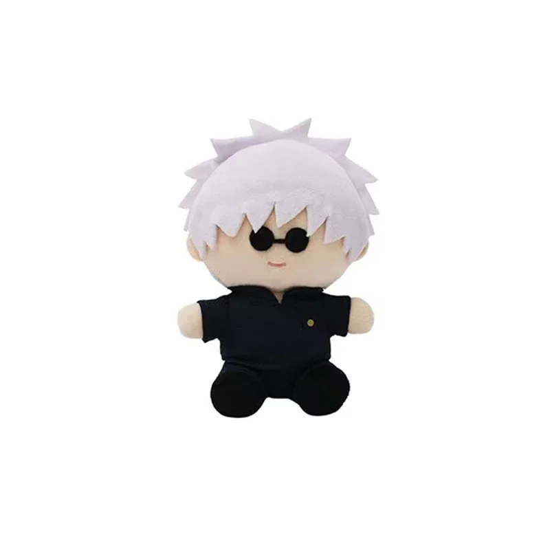 Anime Jujutsu Kaisen Satoru Gojo	Geto Suguru Cosplay Plush Cotton Dolls Cartoon Sitting Maumet Puppet Pendant Toys Xmas Gift