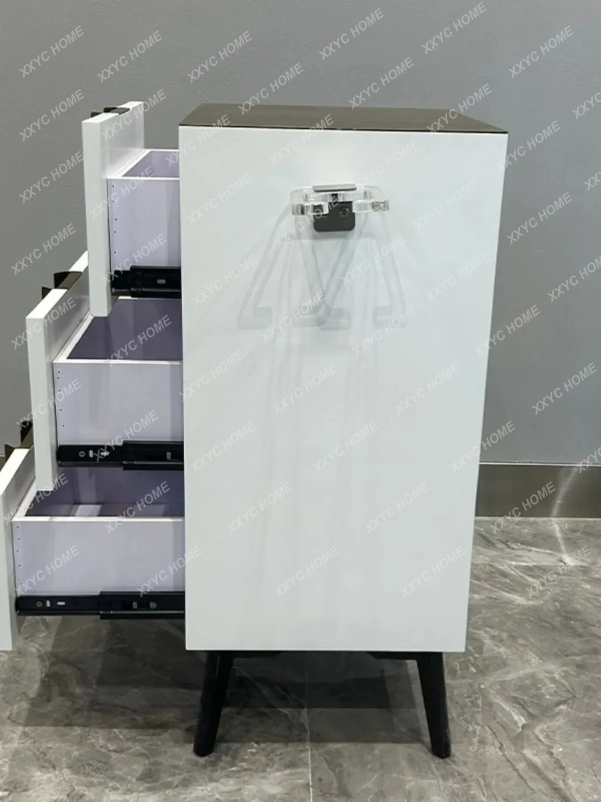 Hair Salon Tool Cabinet for Hair Salon Stainless Steel Work Cabinet Tool Car