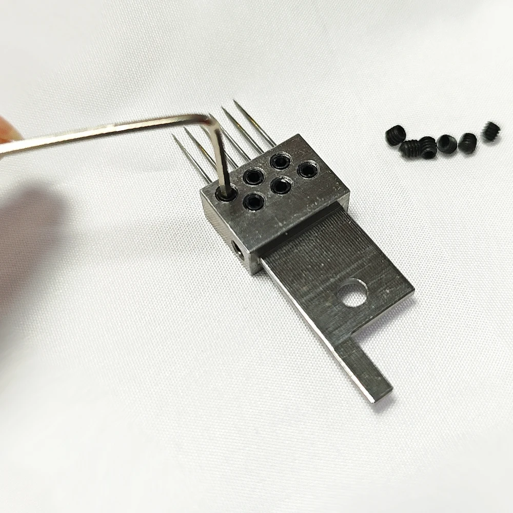 إبرة لآلة حقن الشعر، إبرة شعر مستعار فروة الرأس من البولي يوريثان لحقن الشعر البشري لتصنيع آلة الشعر المستعار اليدوي، بالإضافة إلى ذلك #6