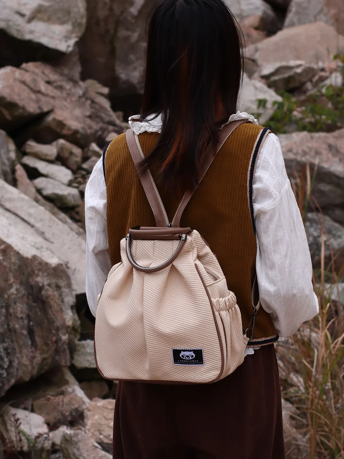 

Повседневная сумка MAOFEI, оригинальный дизайн, многофункциональная сумка для колледжа Sle, двусторонняя сумка для отдыха, матч 20, Новое поступление