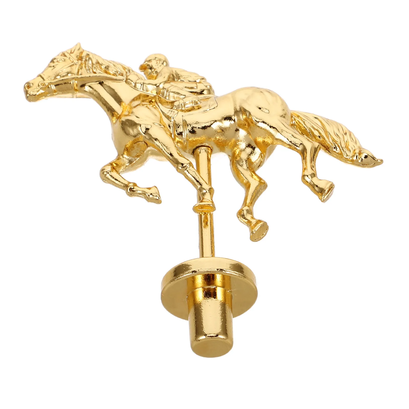 

Alloy Metal Horse Racing Board Game Piece Replacement Metal Horse Part for Racing Board Game Accessory