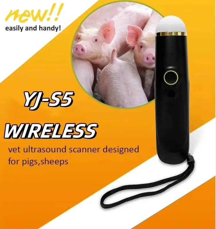 Farm Veterinary Ultrasound  WIFI  Pigs Sheep Goat Ultrasound Machine Price Handheld  Vet Wireless Ultrasound Scanner