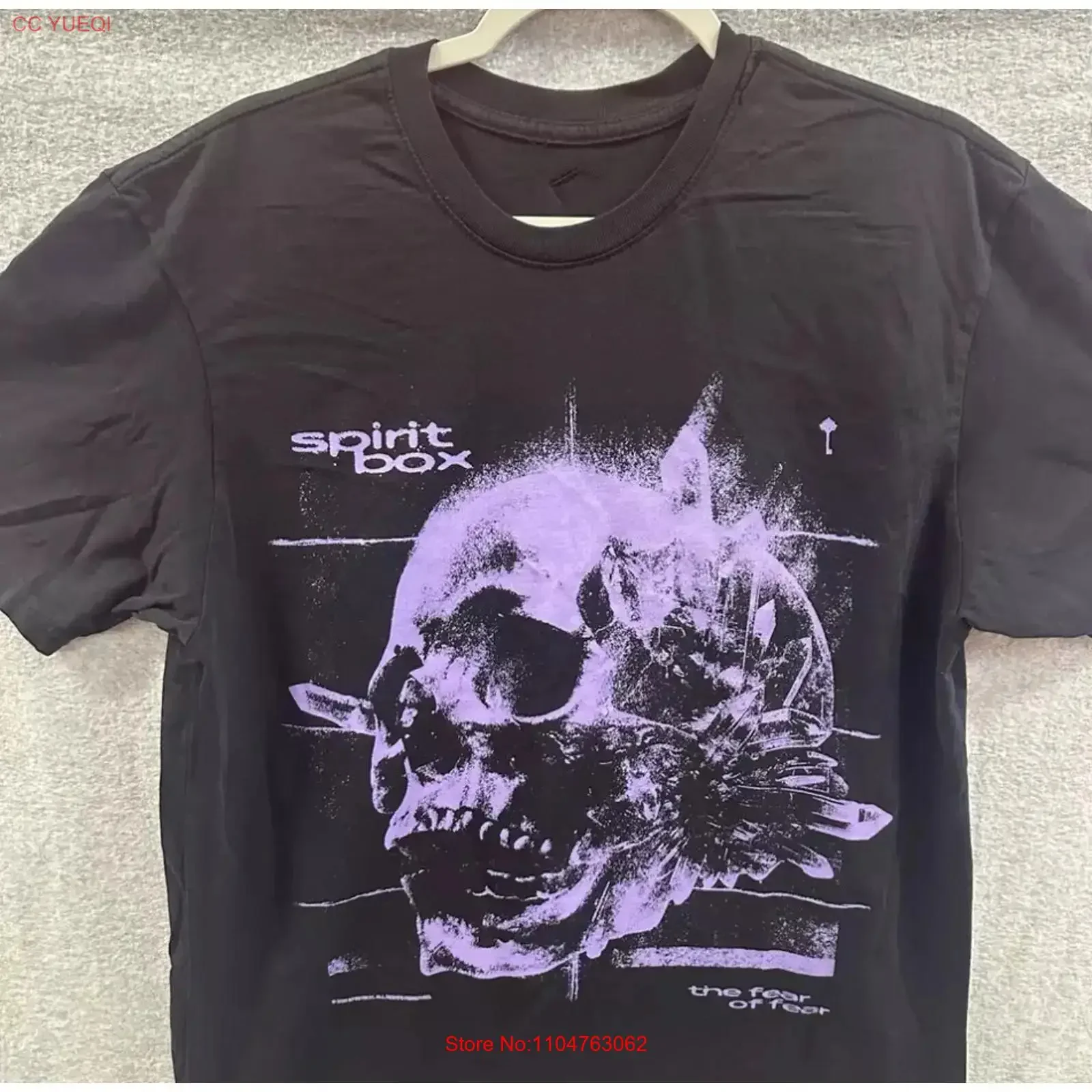 Spiritbox Band The Fear Of T shirt size S 5XL vintage Washed Unisex Breathable homme Comfortable designer clothes Soft Casual