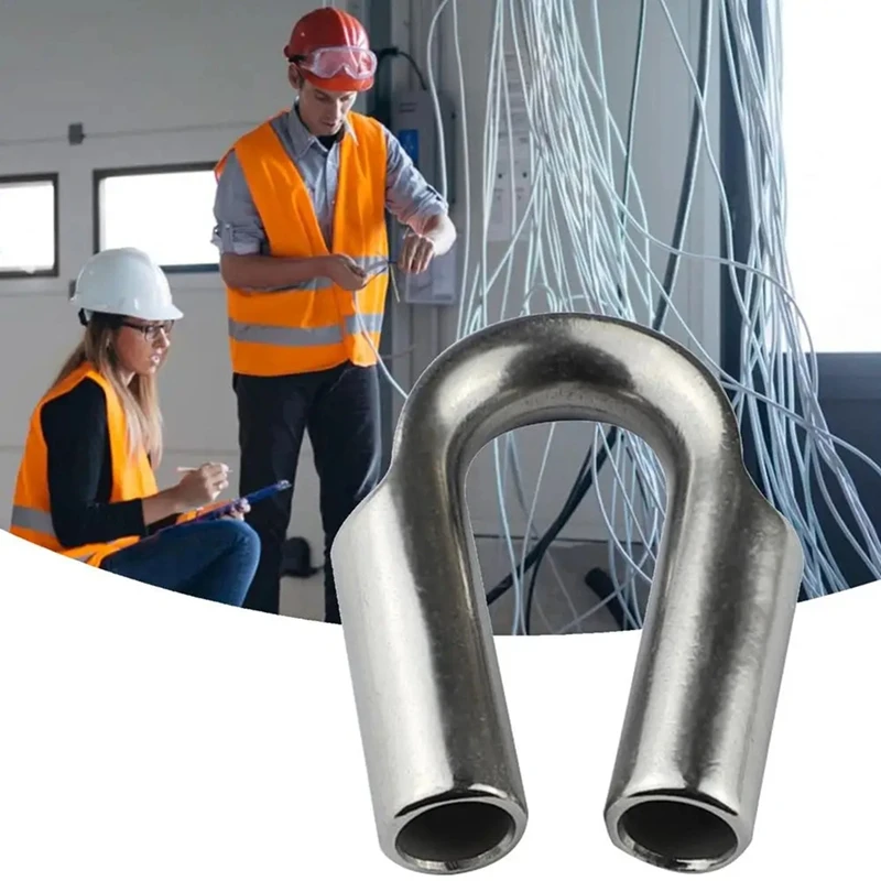 Ditale per cavo Ditale per corda in acciaio inossidabile Ditale per corda Rigging per fune metallica Cavo per fune metallica Catena Ditale per scaffalature