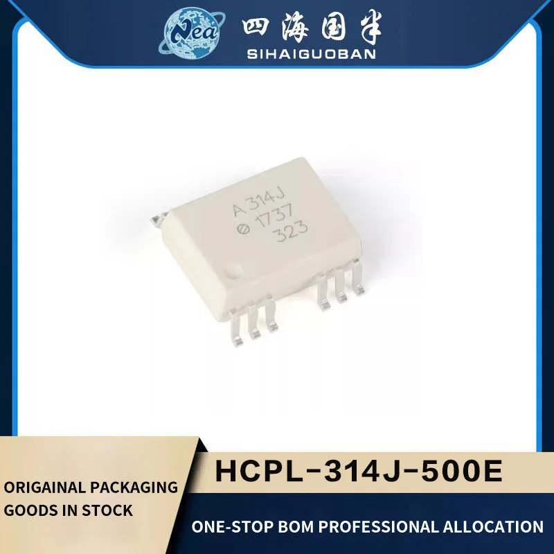 

1PCS New Packaging HCPL-314J-500E SOP-12 HCPL-315J-500E HCPL-316J-500E SOP16 Drive Optocoupler