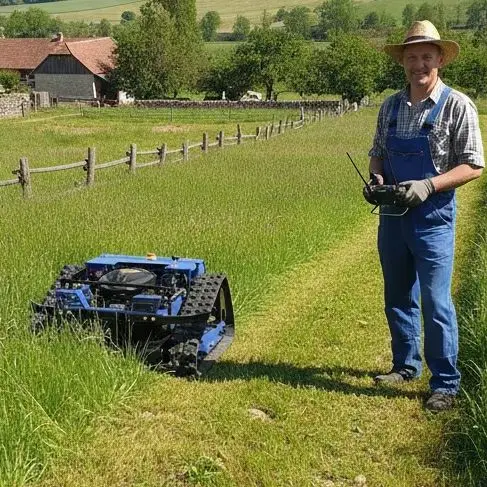 

Радиоуправляемая газонокосилка Custom 500 мм для сада, поля и сельскохозяйственных работ