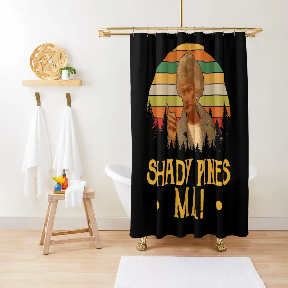 

Shady Pines Ma Shower Curtain Set For Bathroom Toilet Accessories Bathroom Waterproof Shower Shower Waterproof Curtain