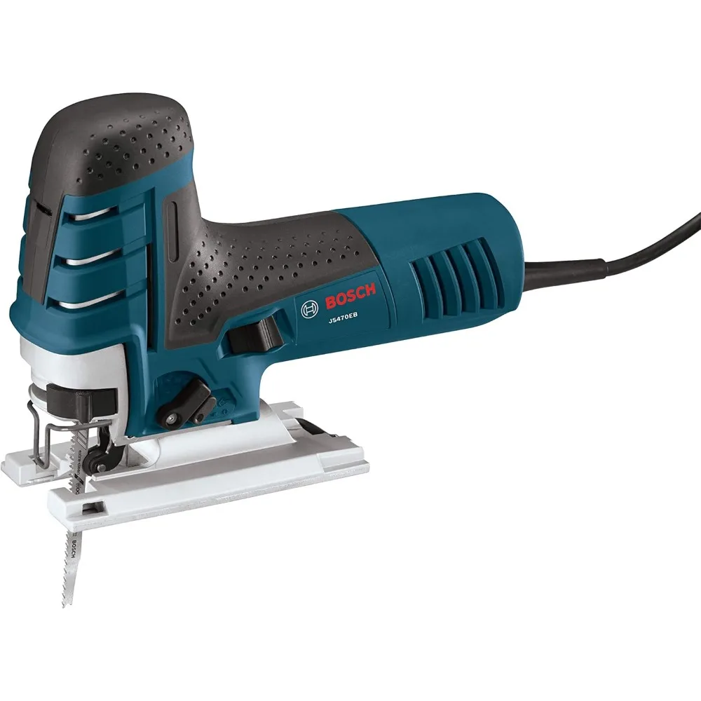 

Corded Barrel-Grip Jig Saw - 120V Low Vibration, 7 Amp Variable Speed for Smooth Cutting up to Up To 5-7/8 Inch on Wood