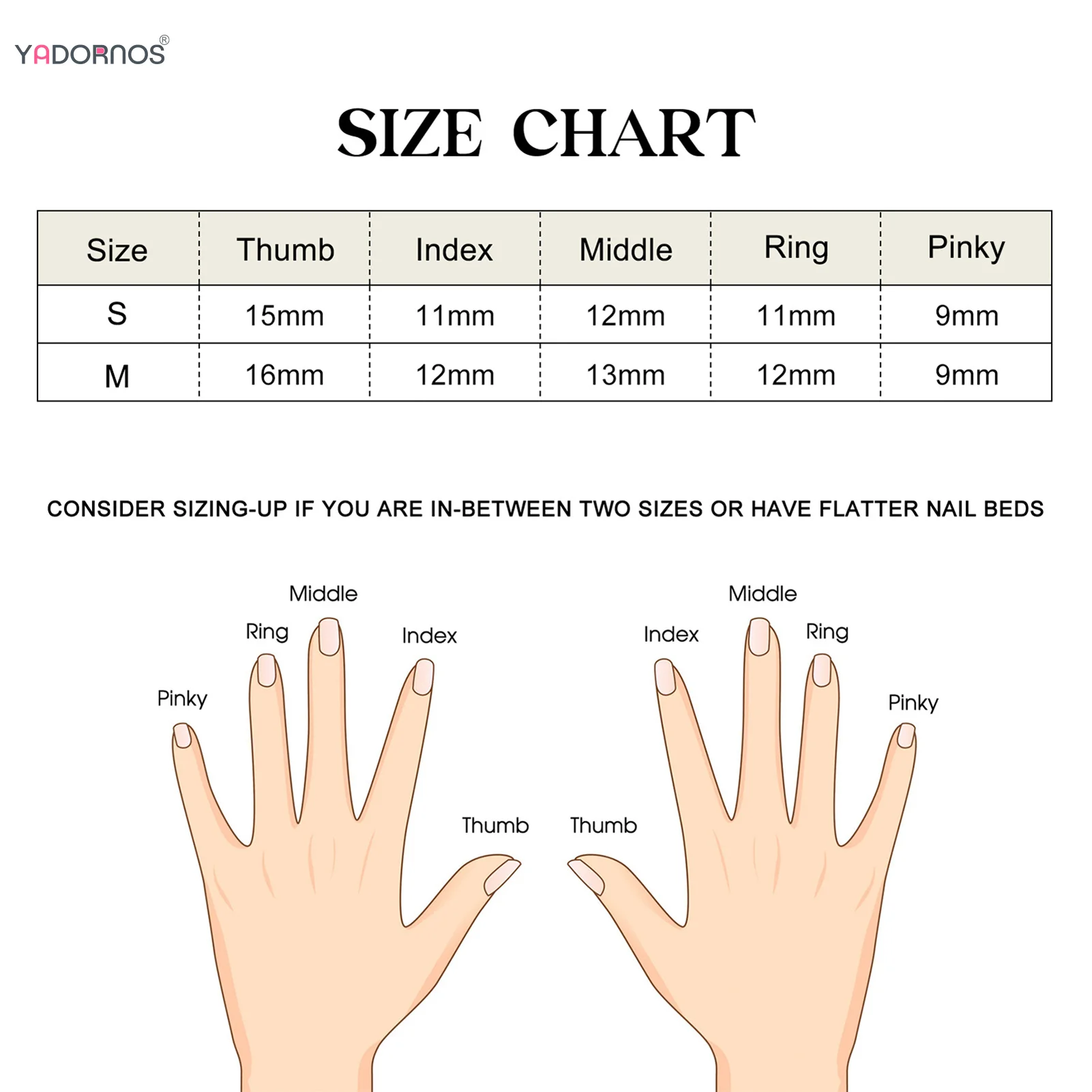 Uñas postizas de estilo gótico para mujer, uñas postizas hechas a mano con diamantes de imitación, diseño de lazo, manicura usable para fiesta, color negro, 10 piezas