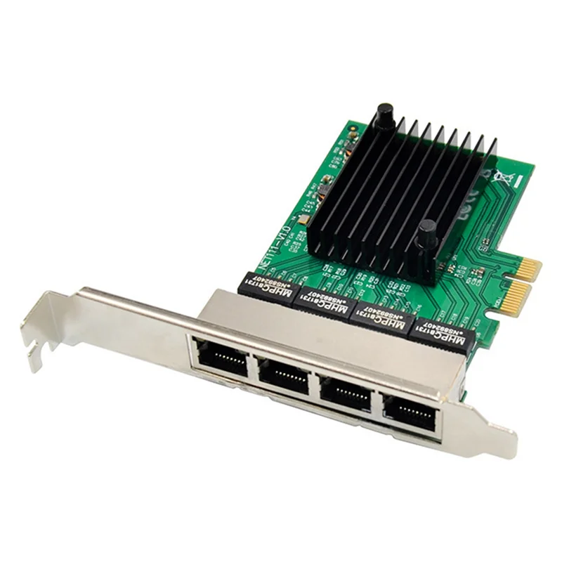 

Pci-E X1 гигабитная сетевая карта, 4-портовая Ethernet Сетевая карта Pci-Express Rtl8111F Ethernet Lan Карта