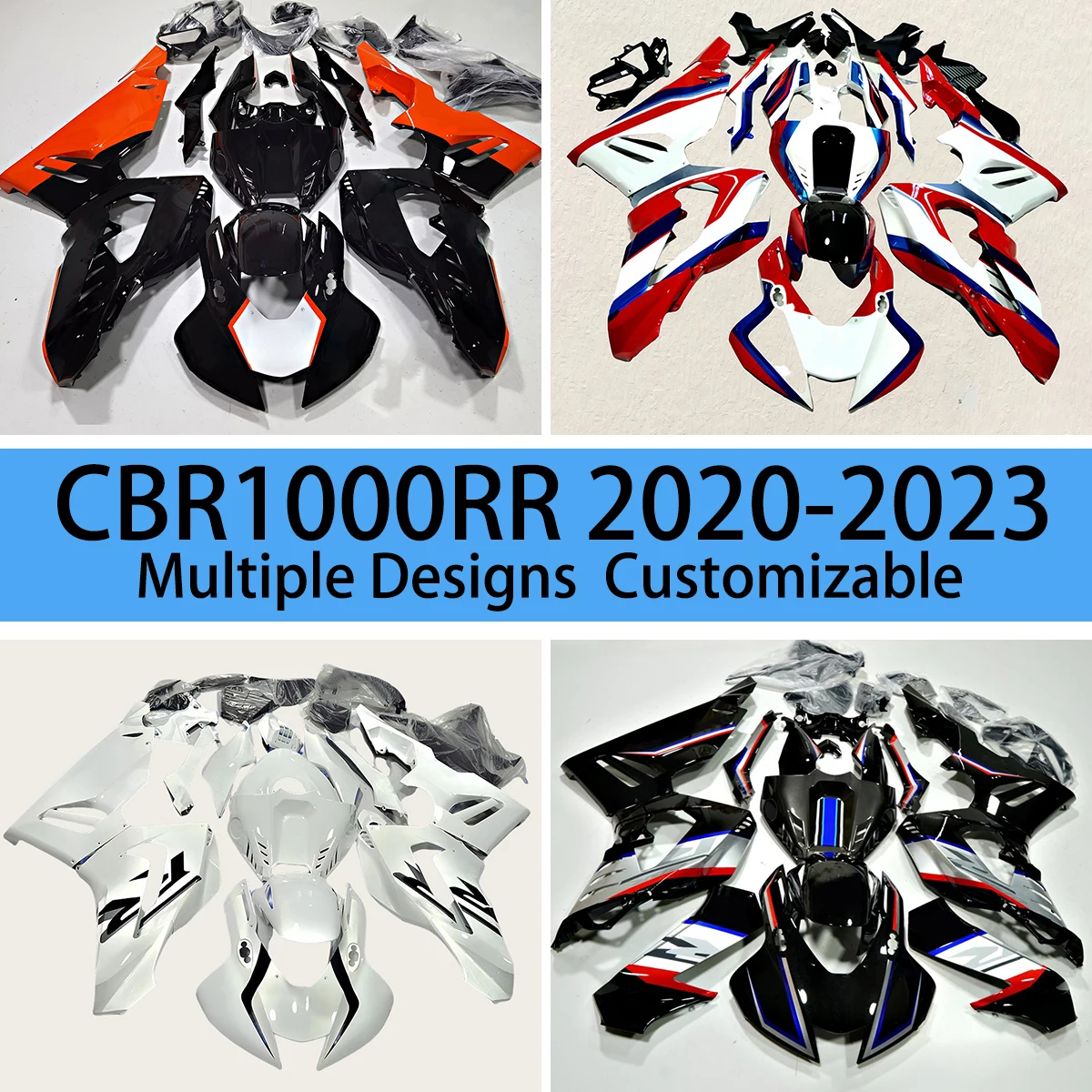

For HONDA CBR1000RR 2020 2021 2022 2023 Full Fairings CBR 1000RR Motorcycle Free Custom Injection Plastic Body Fairing Kit