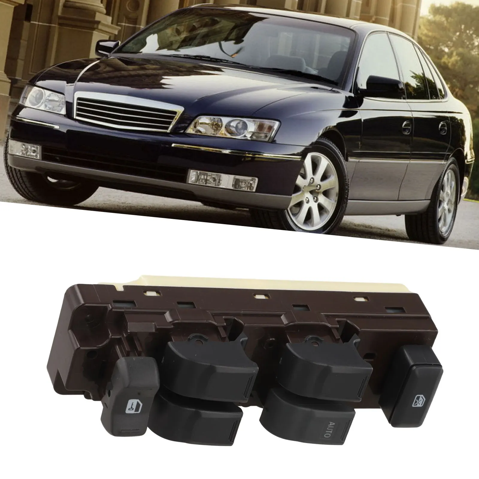 

Window Control Switch Power Window Switch Convenient Window Control Wide Fitment High Quality Materials OEM Number