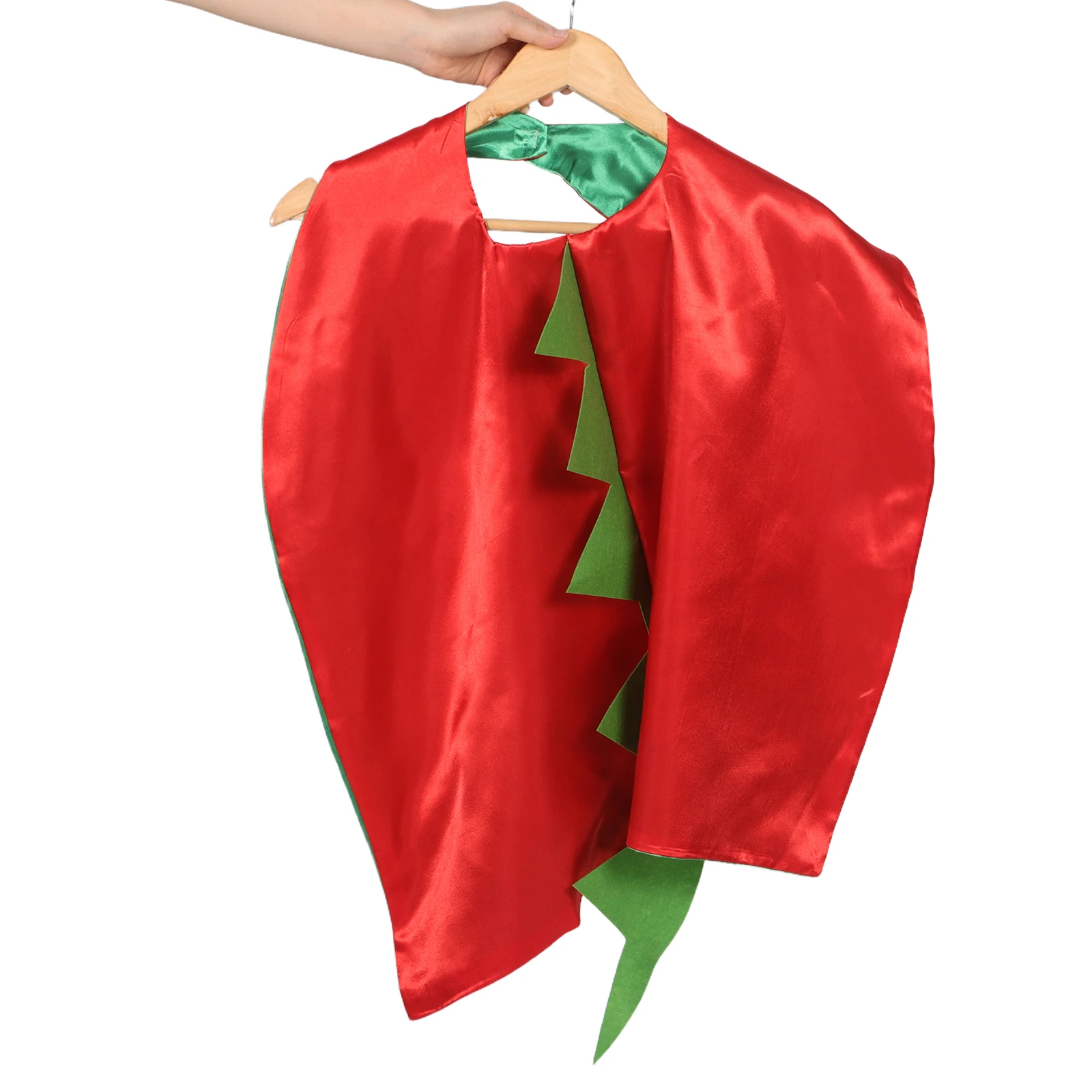 

Cape Set Dinosaur Tail Costume for Kids Cartoon Dinosaur Dress Up Hooded Cloak Party Halloween Cosplay Costume for Toddler Boys