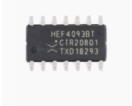 1PCS Genuine HEF4093BT,653 SOIC-14 Quad 2-Input & Non-Gate Schmitt Trigger