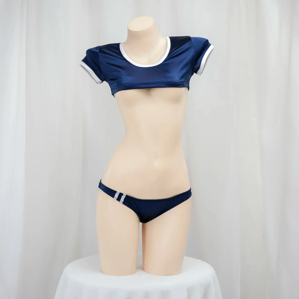 

Anime Student Short Gym Outfit Unifrom Jk School Girl PE Class Sweat Suit Clothes Costumes Cosplay
