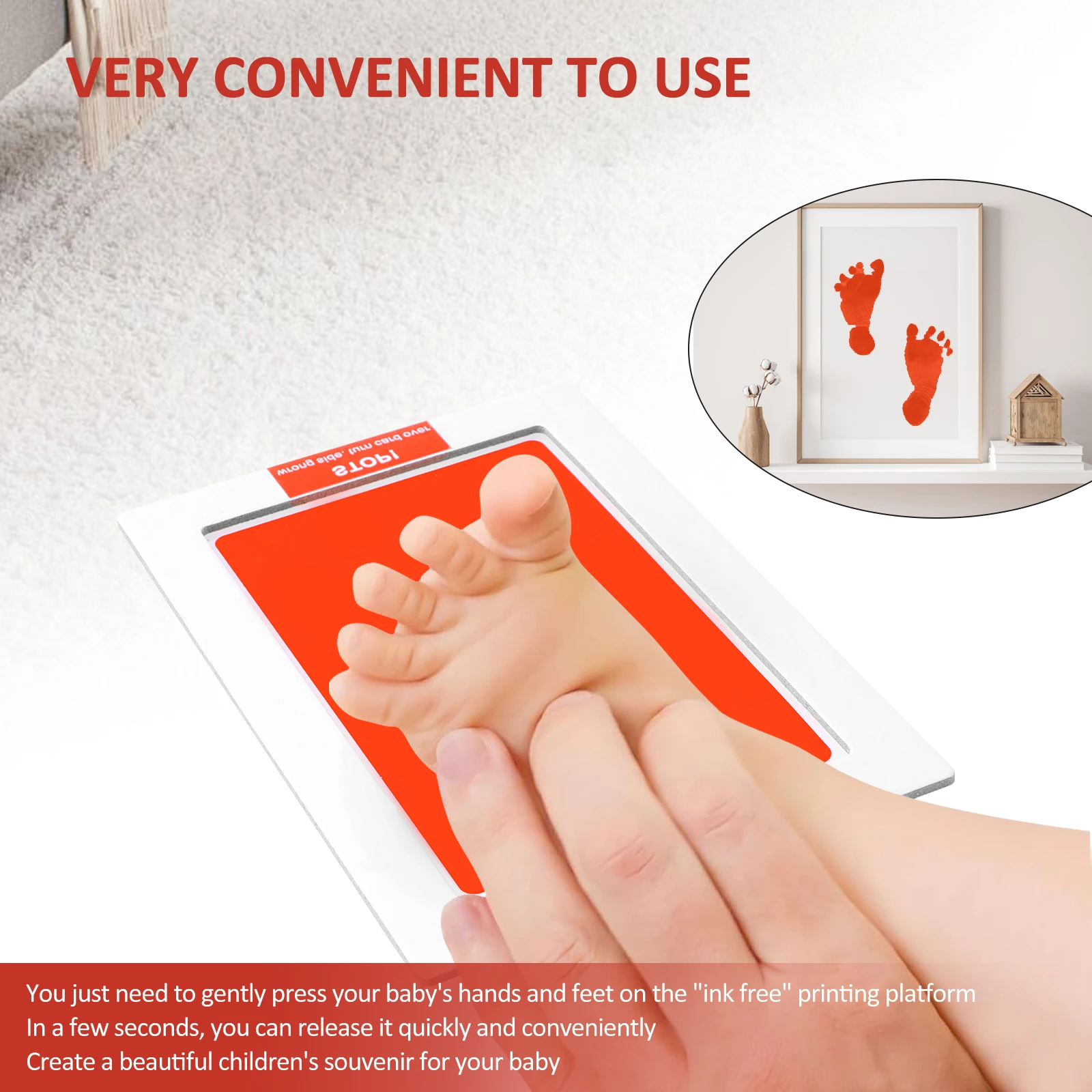 4 шт., набор для рисования лап и ног, без чернил