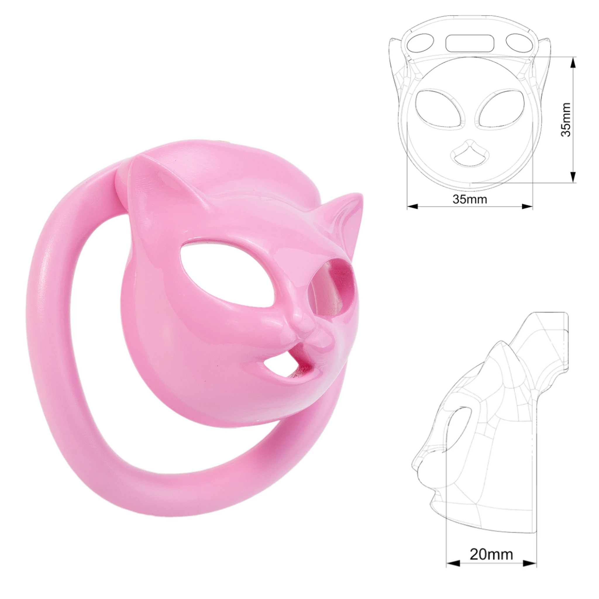 Plastik-Mikro-Femboy-Keuschhei – Men Accessories Usa Bewertung und Preis