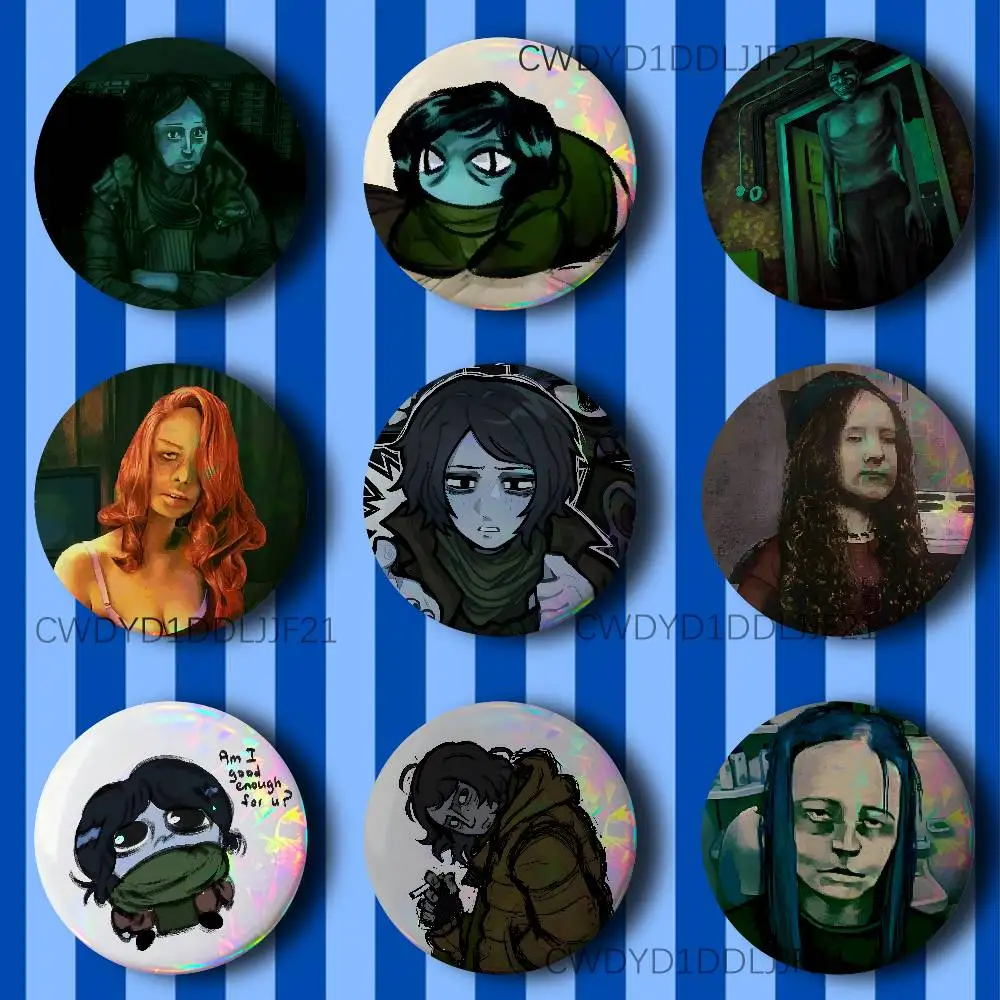 

No I Am Not A H-Human Badge Handmade Button Brooch for Backpack Hat Shirt Accessories Gifts