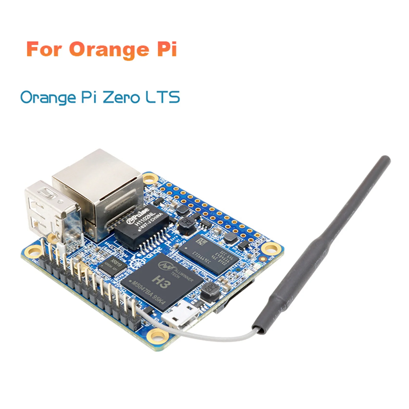 Imagem -03 - Quadro de Desenvolvimento para Orange pi Zero Quad-core Open-source Run Android 4.4 Ubuntu Debian Image 512mb h3 Lts