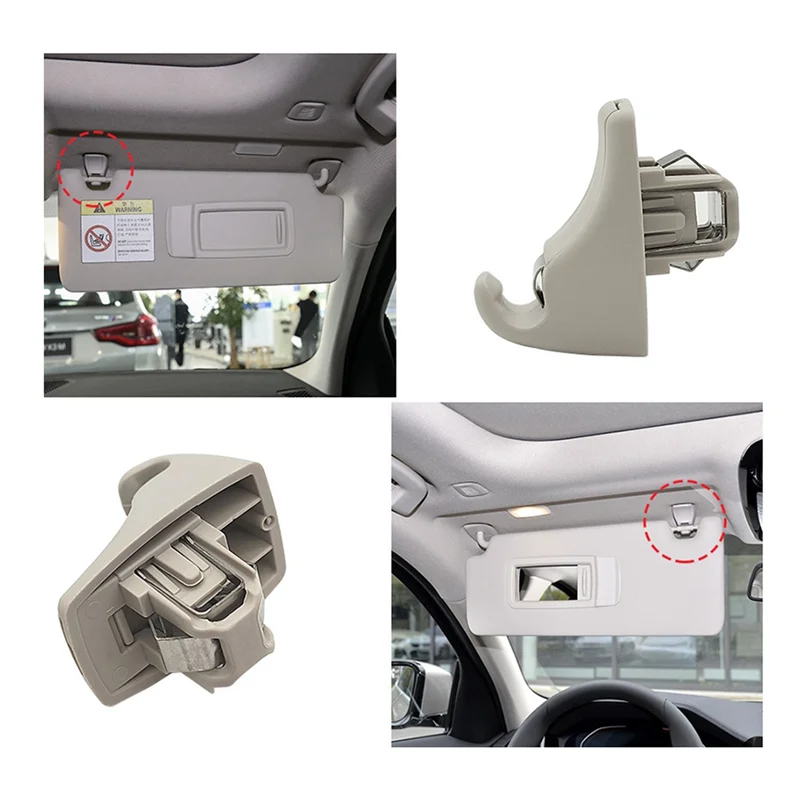 

Премиальный салон автомобиля на крыше, солнцезащитный козырек, опорный зажим, держатель, кронштейн 51167445683 для BMW 3 серии G20 X3 G01 X4 G02 Запчасти