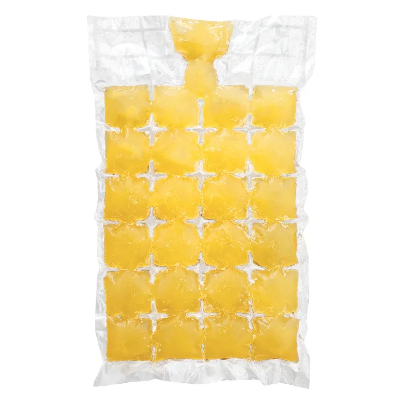 10pcs/pack Ice Cube Mold Disposable Self-Sealing Ice Cube Bags Transparent Faster Freezing Ice-making Mold Bag Kitchen Gadgets