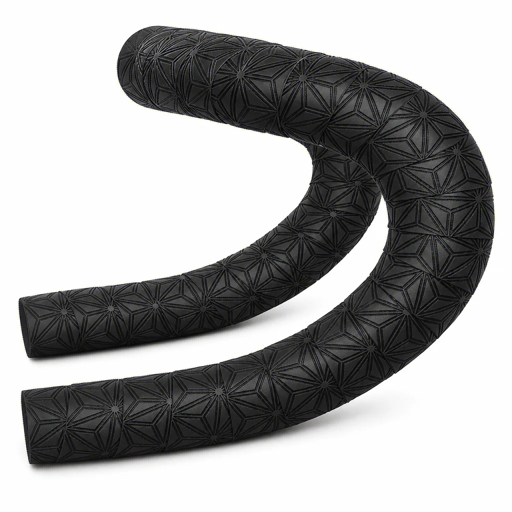 1 Pair Anti-Slip Road Bike Handlebar Tape PU Shock Handle Bar Tape w/ Bar End Plugs image 2