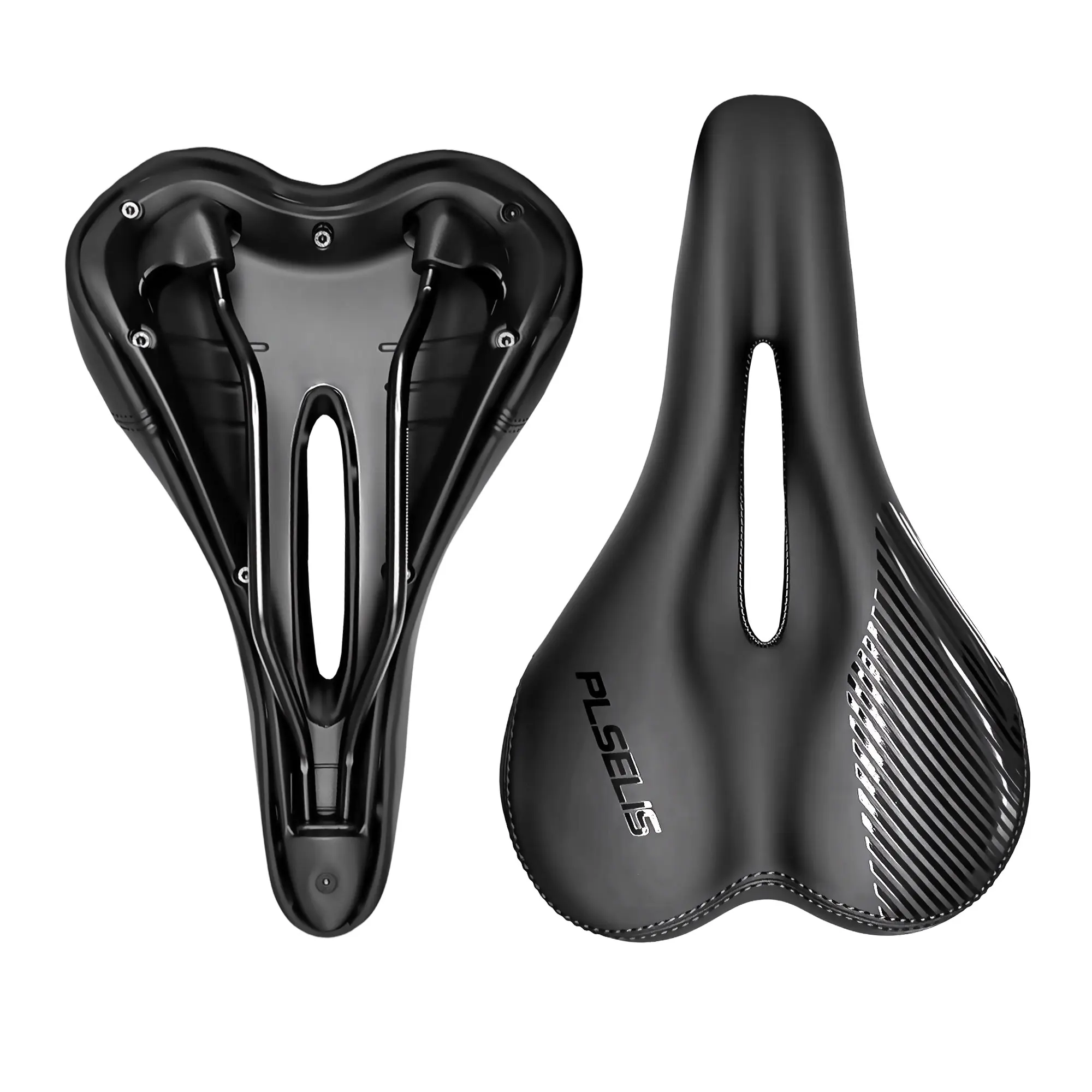 AliExpress plselis Plselis Thick Soft Bicycle Saddle Mountain Bike Seat Cushion Waterproof Durable Road Bike Saddle Weighing 392g