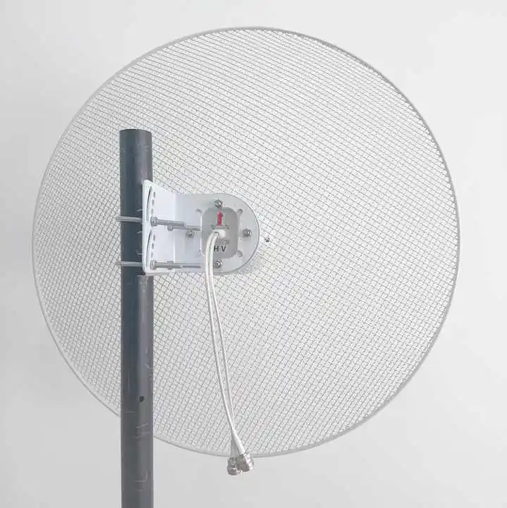 1.7-4.2GHz 2x22dBi hyperbolic Antenna 4G 5G Grid Antenna for huawei radio HYBRID MIMO ANTENNA