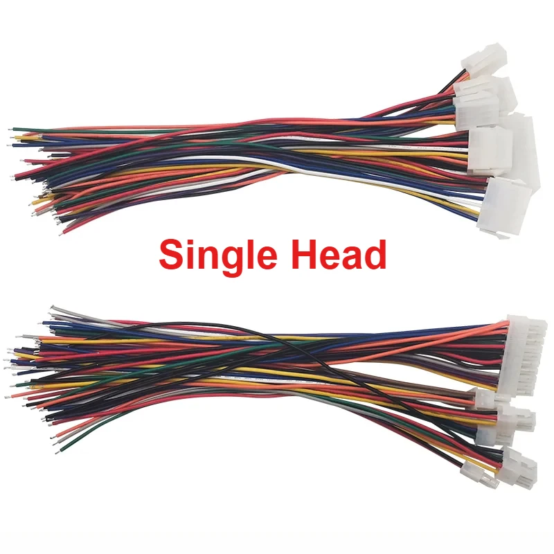 2pcs 20/30/50cm 5557 5559 2-24Pin Dual Row Micro-Fit MX4.2mm Male Female Automotive PC Computer Graphic Harness Plug Wire Cable