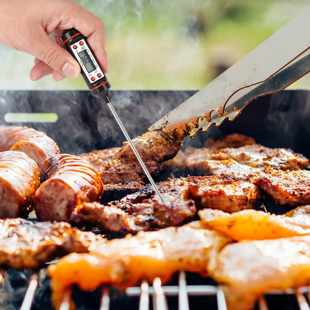 BBQ kuchnia cyfrowy termometr żywność mięso ciasto cukierki Grill domowy termometr do gotowania piekarnik przyrząd pomiarowy miernik żywności