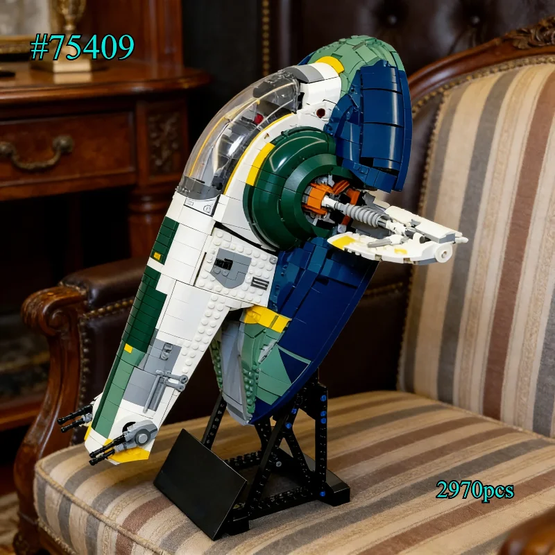 

Fire-breathing Spaceship 75409 Building Blocks Sets Compatible with Legoed Particles Suitable for Christmas Gifts 2970pcs