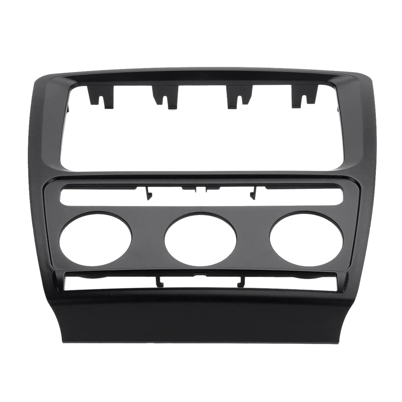 New-Radio Panel Dash Fascia Plate Frame For Skoda Octavia (Automatic Aircon) 2004-2010 Adio Dvd Stereo Cd Panel