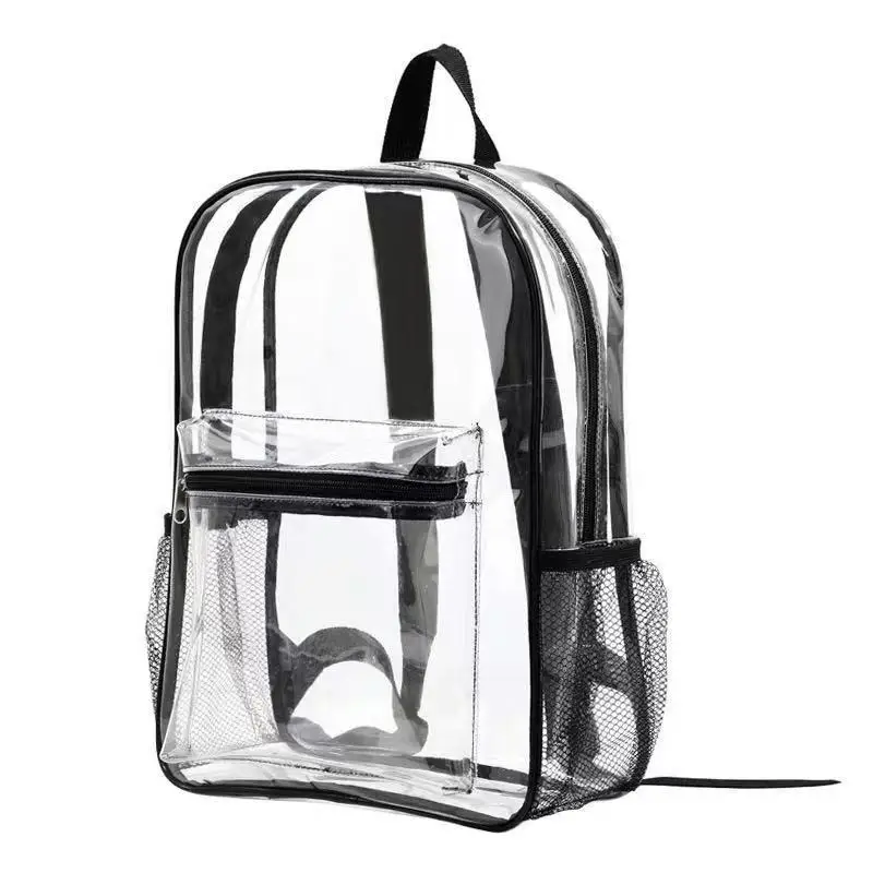 Picture 3: Clear PVC Backpack for Women - Large Capacity Transparent Waterproof Bag for Beach, Swimming & Travel