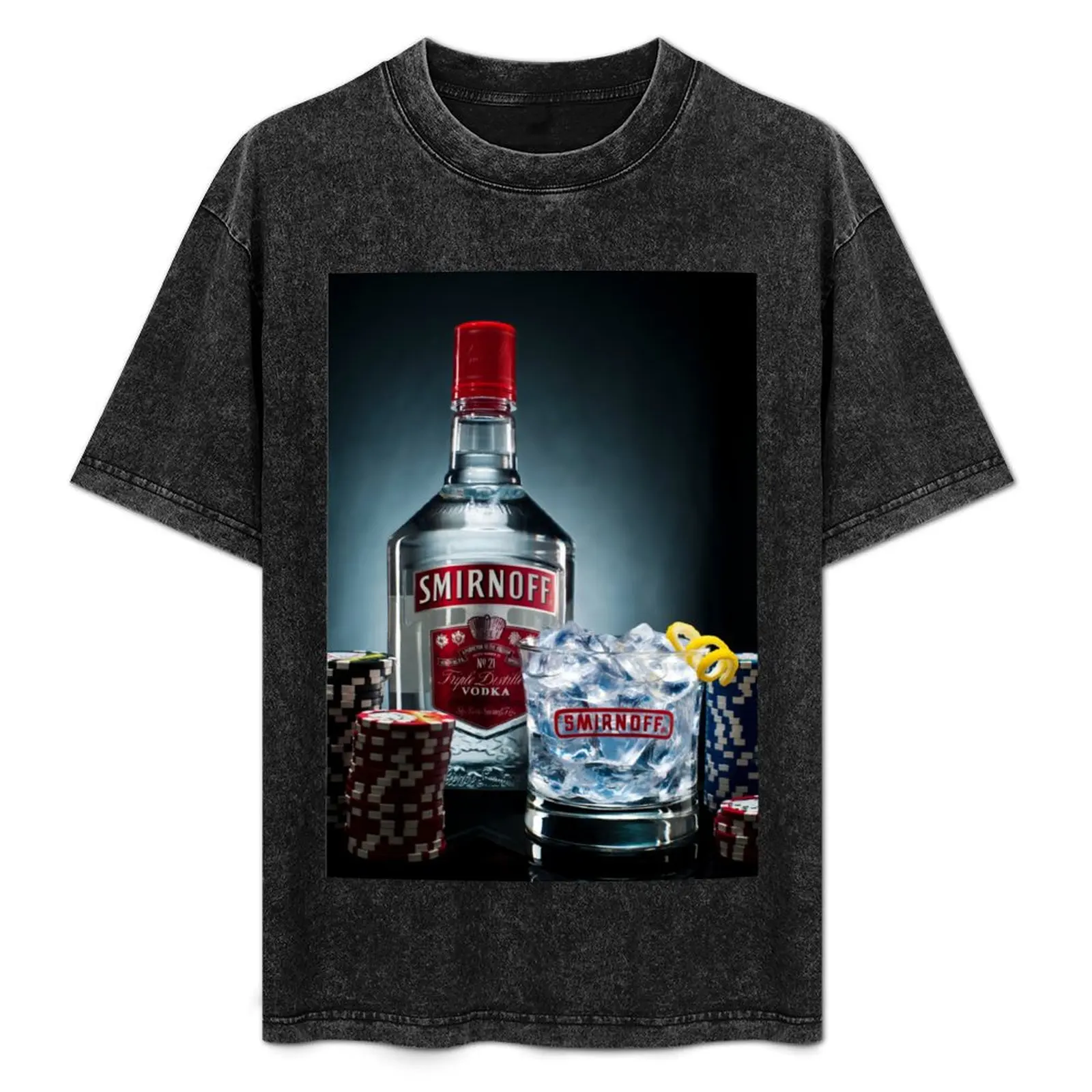 Camiseta Smirnoff Vodka, camiseta deportiva que absorbe el sudor
