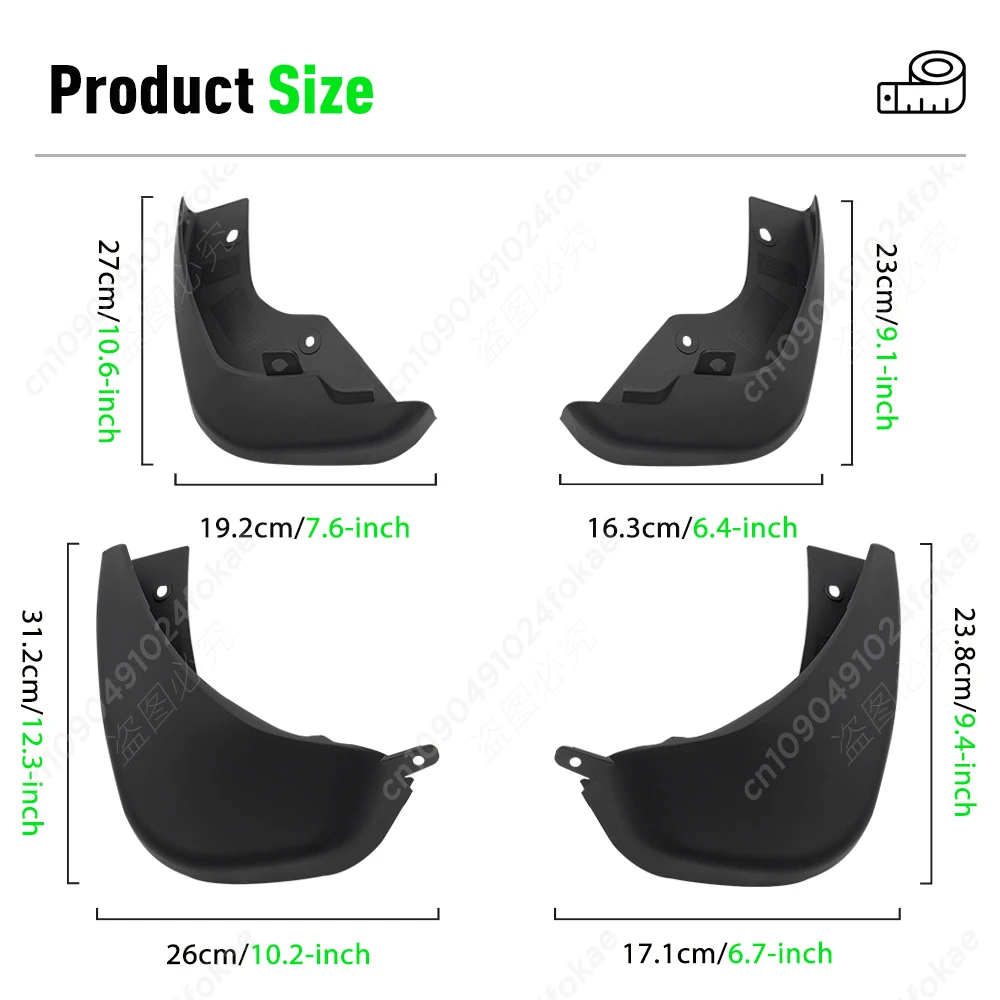 For Nissan Juke F15 2010 2011 2012 2013 2014 Fender Mudguard Mud Flaps Guard Splash Flap Mudguards Car Accessories