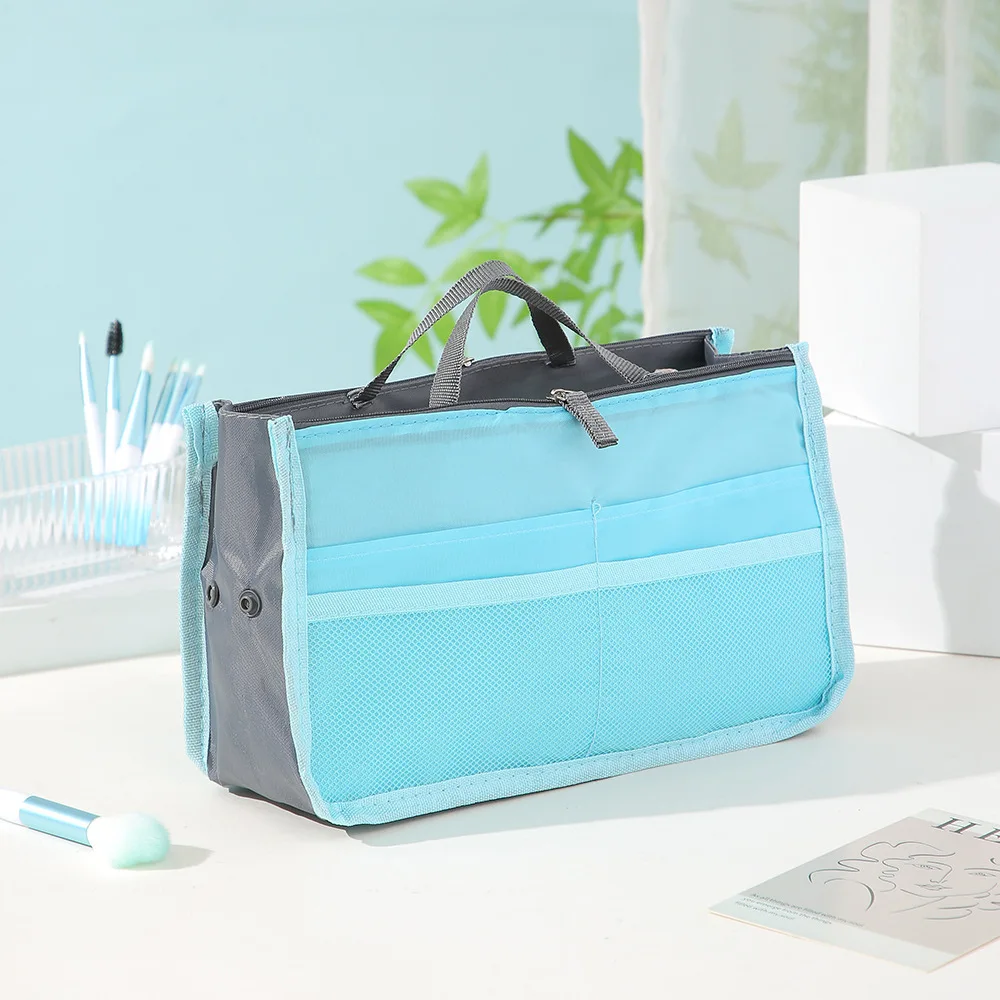 Handtaschen-Organizer, leicht, großes Fassungsvermögen, Geldbörsen-Organizer, Einsatz, Mehrzweck-Aufbewahrungstasche, Handtasche, Tragetasche, Organizer – Detail 10