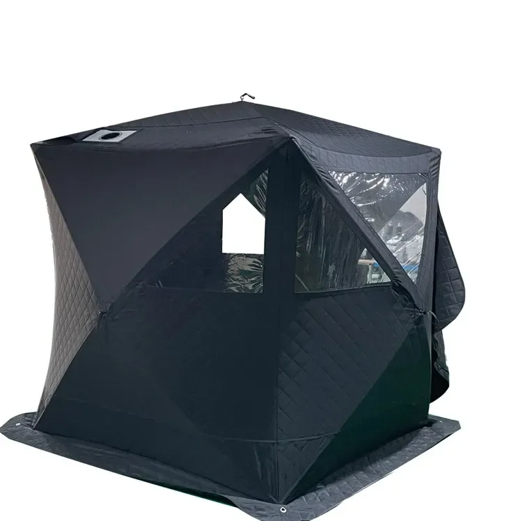 3-4 People High Quality Tent For Ice Fishing Cube Camping Tent Outdoor Portable Sauna Tent