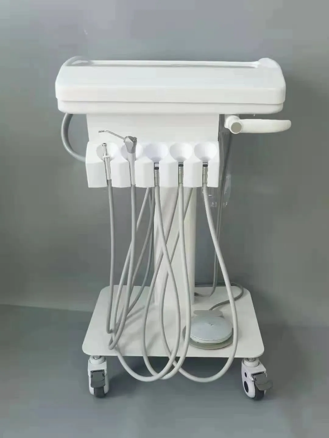 Portable Dental Turbine Unit, Mobile Simple Integrated Table, High & Low Speed Polishing Components