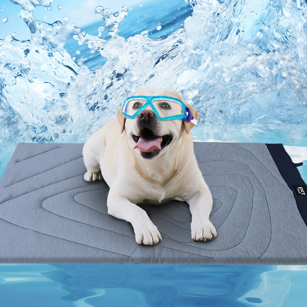 

2024 LS, новый дизайн, популярная охлаждающая ткань, медленная устойчивость, пена с эффектом памяти, кровать для собак, съемный чехол, кровать для собак