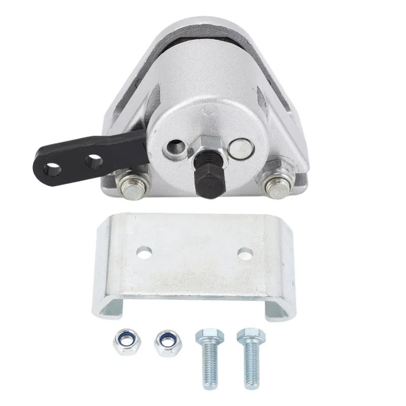 

Mechanical Brake Caliper And Bracket Kit With Pads Metal Strong Strength Replacement For Manco 9598 9597 Go Kart Fun Cart Silver