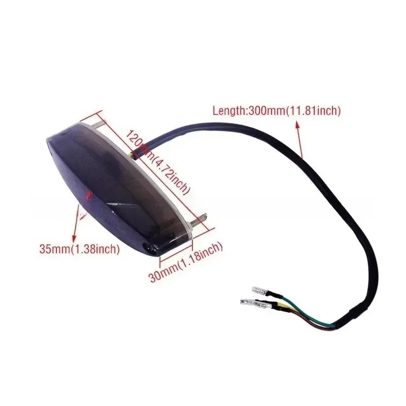 

Аксессуары для модификации мотоциклов, светодиодная сотовая модификация, модификация заднего фонаря 1 шт.