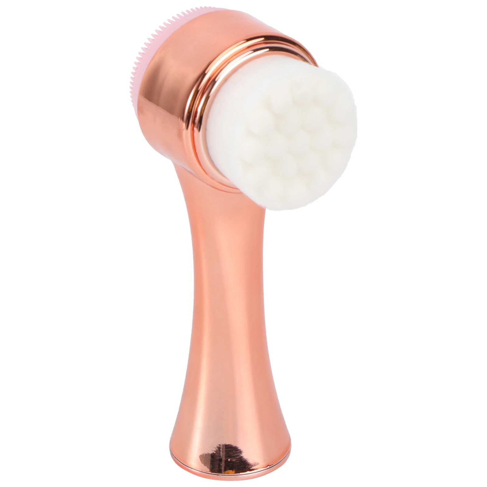 

Manual Facial Brush For Sensitive Skin Soft Lightweight Ergonomic Handle Portable Cleansing Tool Face Massage Skin Care
