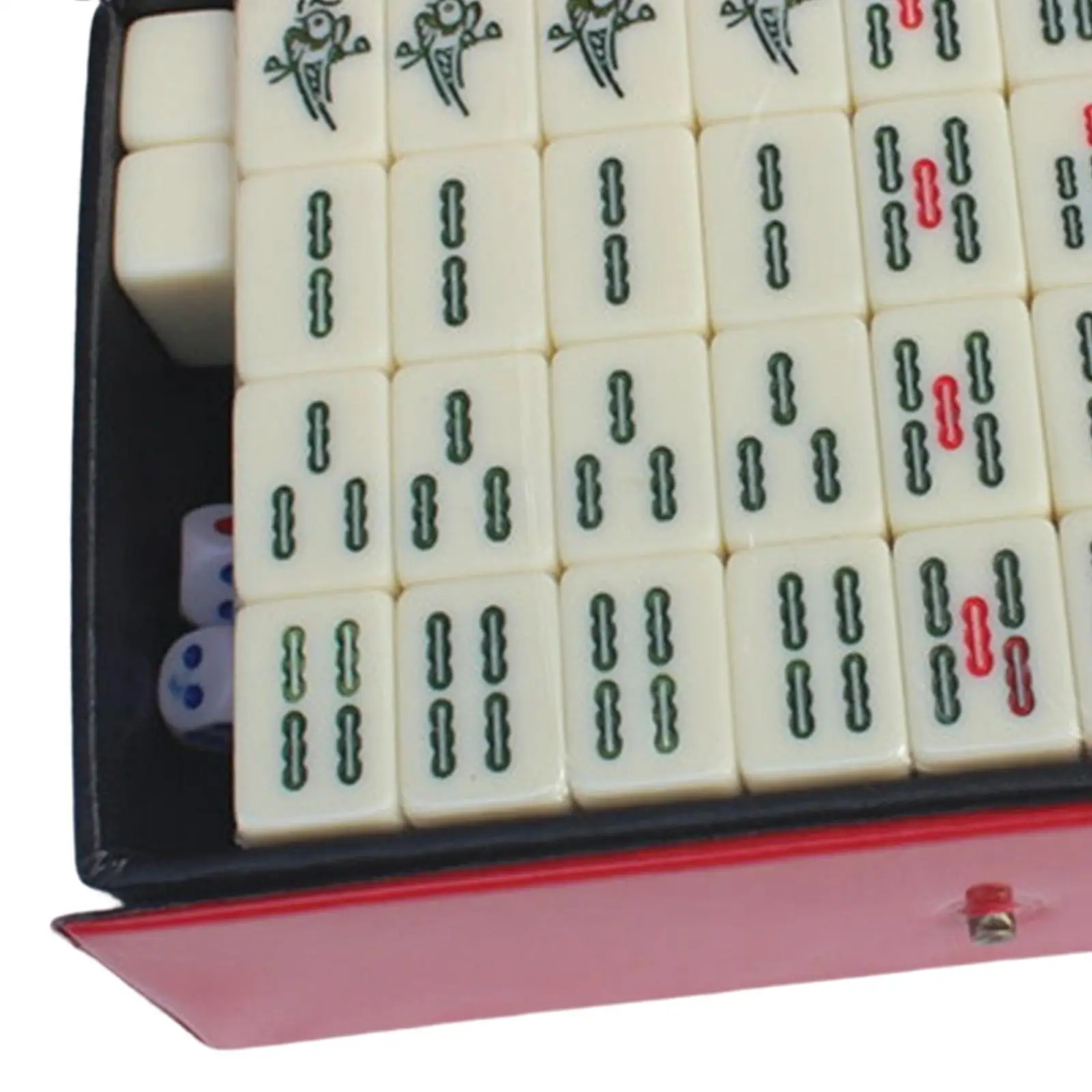 

Mini Chinese Mahjong Game Set Board Game Maj Jongg for family game Travel