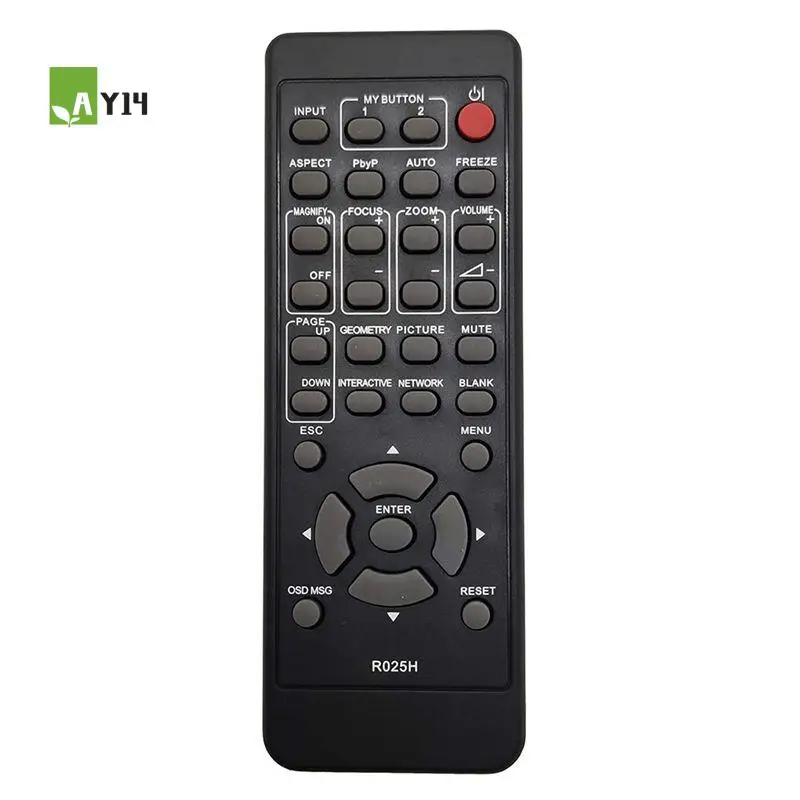 

AY14 -2 Pack Remote Control R025H Black For Hitachi Projector CP-X5555 CP-X5550 CP-WX5505 CP-EW5001WN CP-EX3051WN LP-AW4001 LP-A