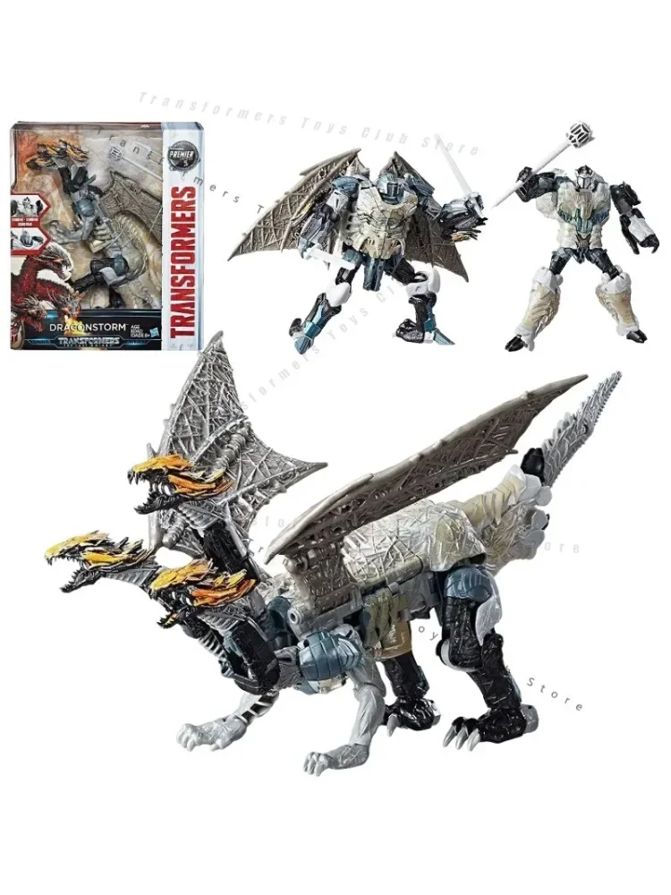 In Stock Original Transformers 5 The Last Knight DRAGONSTORM Action Figures Collection Model Toys Gift