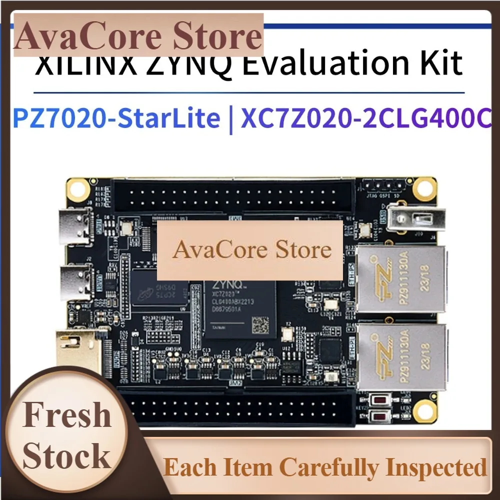 AvaCorePuzhi 7020 Starlite Evaluation Kit Xilinx Zynq-7000 SoC XC7Z020 FPGA Development Board ZYNQ 7000