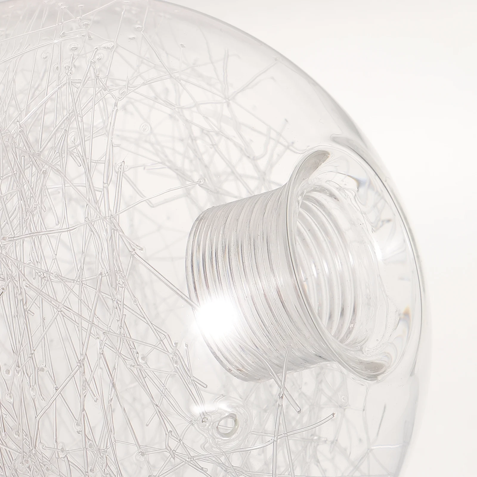 

Glass Lamp Shade G9 Base Round Ball Filament Molecular Lamps 100mm Ceiling Light Shade Cover Replacement Replacement Lamp Cover