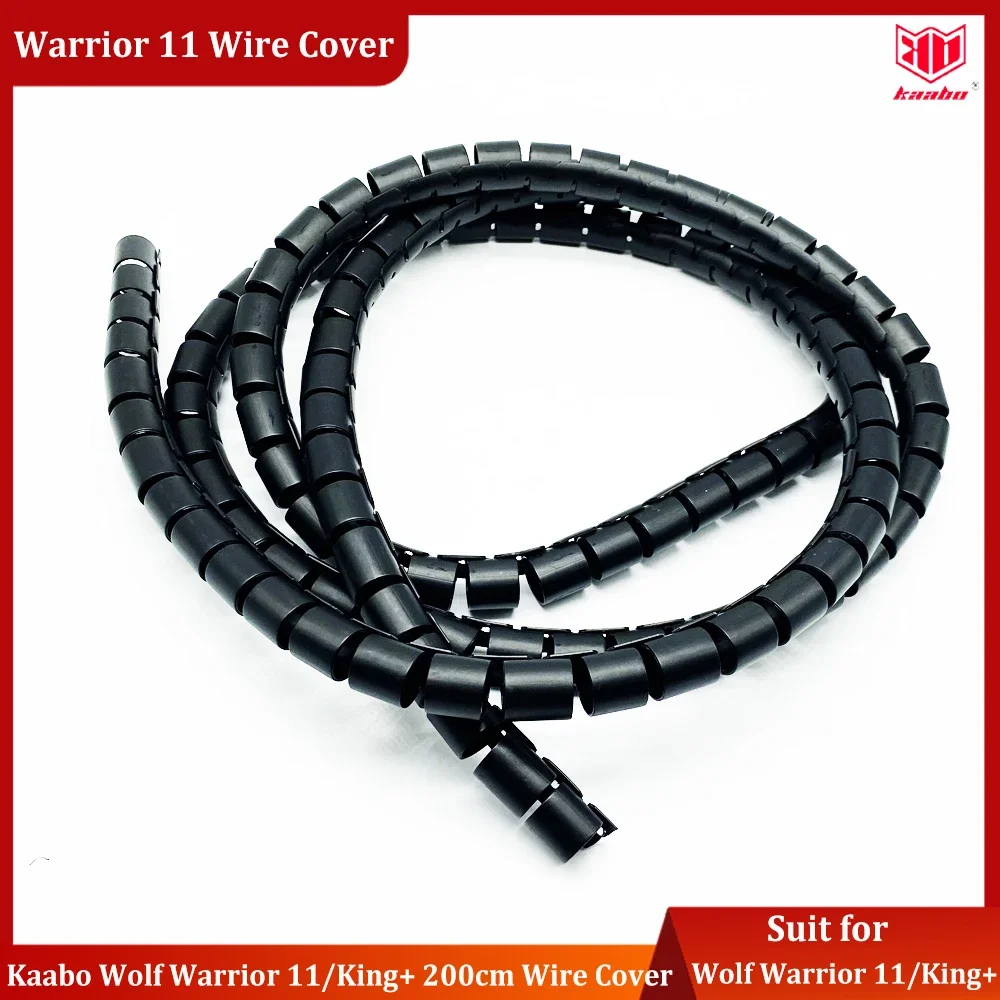 Original Kaabo Wolf Warrior 11 Wolf King+ Wire Protection Cover 200cm Main Wire Brake Wire Protection Cover Kaabo Accessories