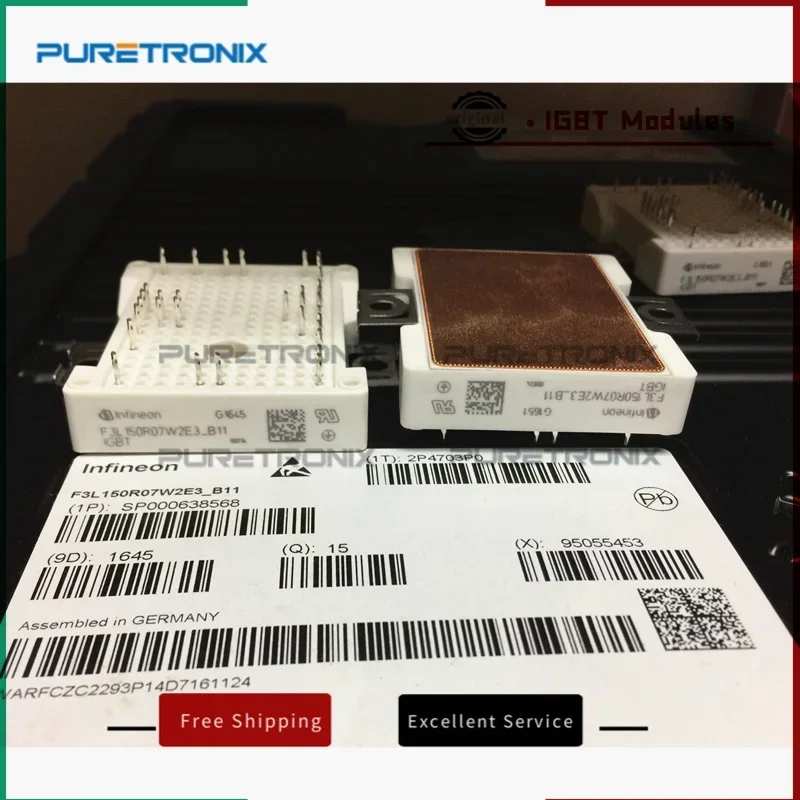 F3L150R07W2E3_B11 F3L150R12W2H3_B11 F3L100R07W2E3_B11 F3L75R07W2E3_B11 F3L200R12W2H3_B11 وحدة أصلية جديدة F3L150R07W2E3-B11