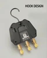 Bluetooth Wireless APP Digital Fluorine Adding Meter Automotive Air Conditioning Refrigerant Pressure Gauge 2025 NEW